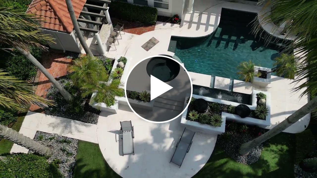 Drone 6 of Coconut Grove Landscape Design on the Atlantic Coast of Florida