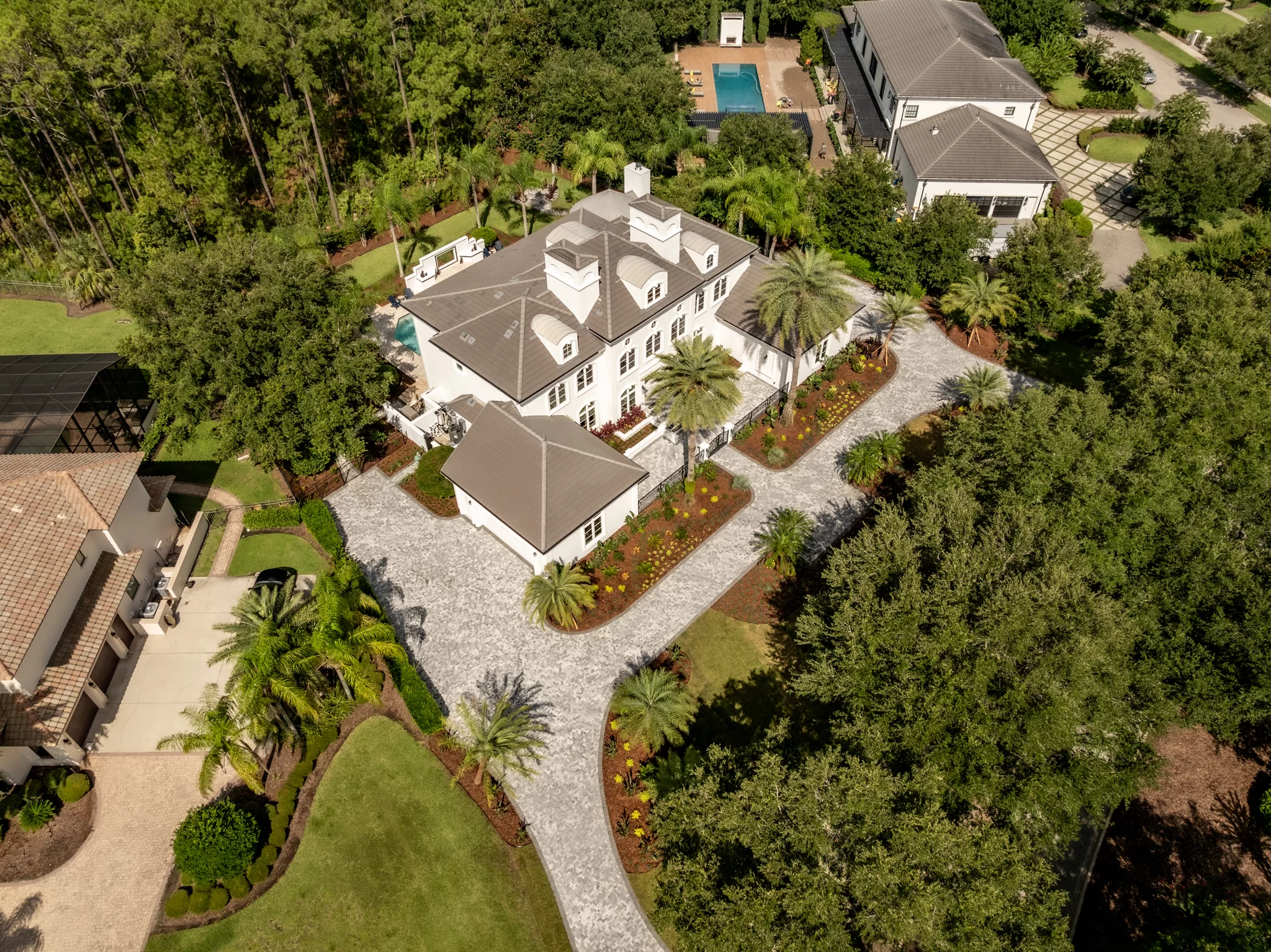 Atlantic Coast Estate Luxury estate landscape design in Pablo Creek Reserve near Jacksonville Beach and San Pablo Island