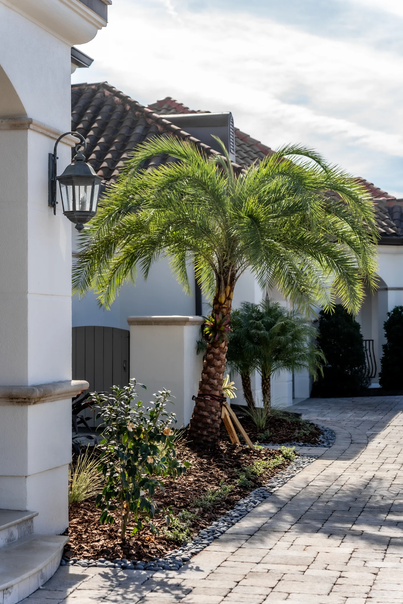 Outdoor Kitchen Patio Outdoor kitchen patio on Ponte Vedra Blvd with luxury stonework and entertainment space