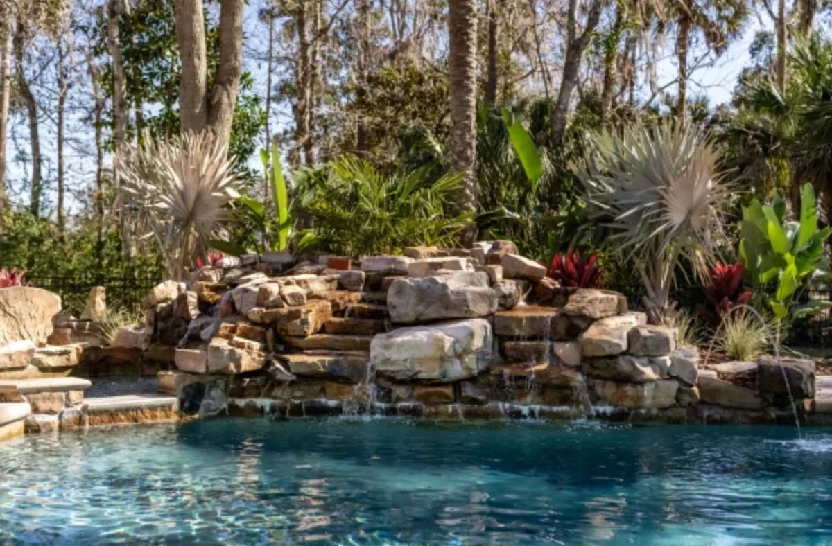 Outdoor living design inspired by the initial consultation for a Duval County home in Neptune Beach