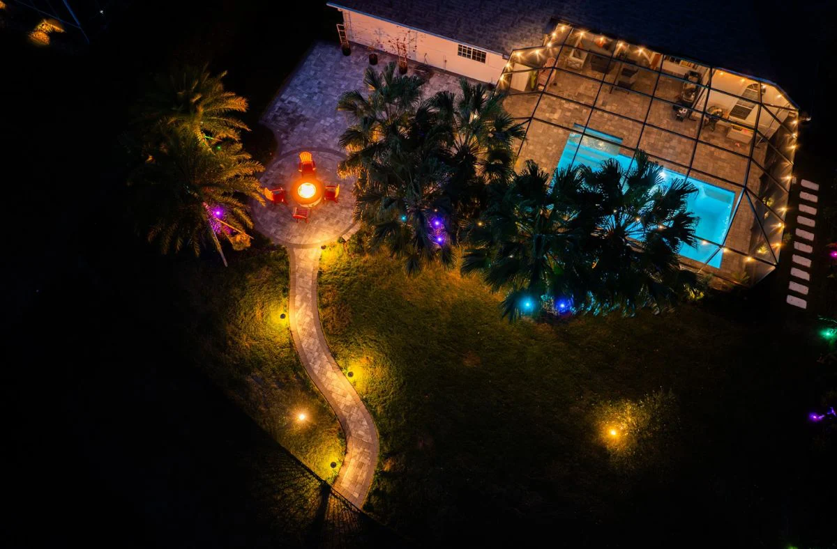 detox in the heart of your own jungle with expert lighting for at-night themed events