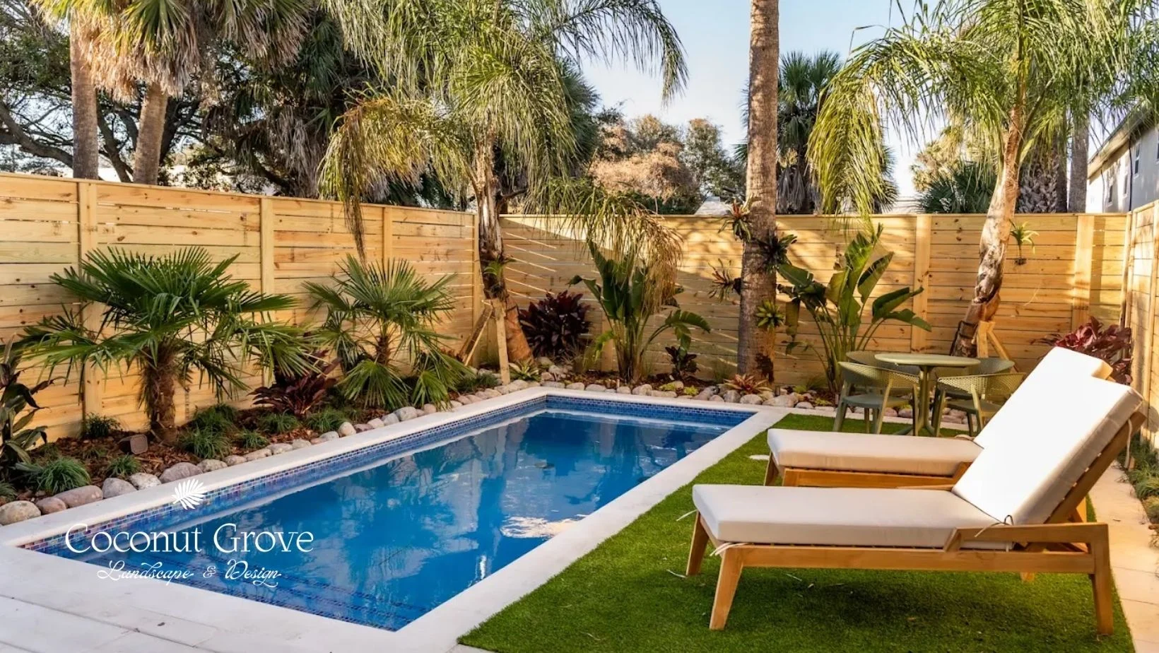 Cozy Outdoor Living & Entertainment Spaces Sustainable hardscaping, with a thoughtful design, including native plants, rock ground cover, and walkways along the Atlantic Coast creating the dream yard